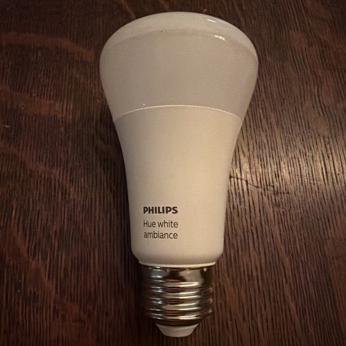 Philips Hue White Ambiance A19 E26 Bulbs 6-Pack Tested Working