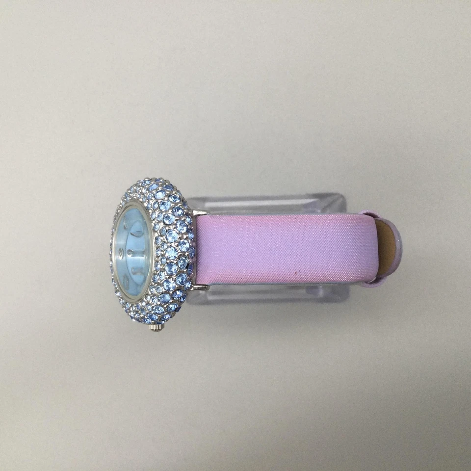 Reloj Suzanne Somers Mujer 32mm Bisel Cristales Cuadrante MOP SUZ007 Batería Nueva Foto 4 de 4