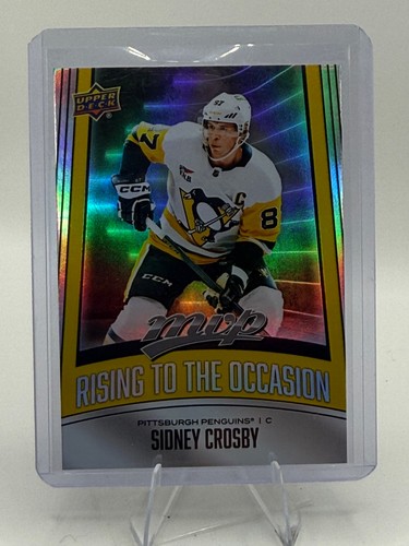 Sidney Crosby #RO-30 2025 Upper Deck MVP Rising to the Occasion card