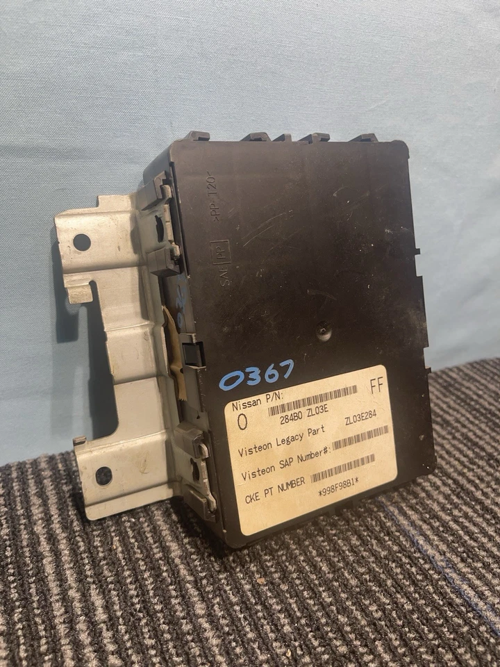 Nissan Pathfinder 2010 BCU BCM MÓDULO DE CONTROL DE CARROCERÍA OEM 284B1 ZL00E Foto 3 de 4