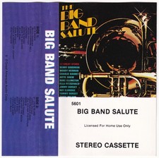 Big Band Salute Cassette 1980 NLR 5601 Collectors Series