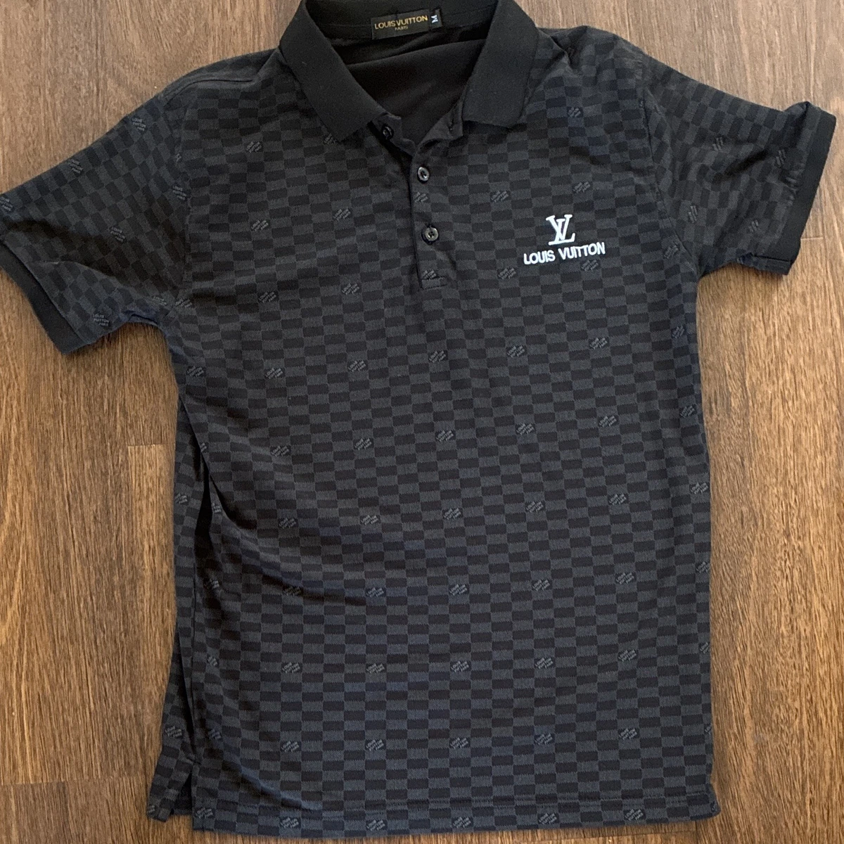 Louis Vuitton Short Sleeve Gray Shirts for Men for sale | eBay