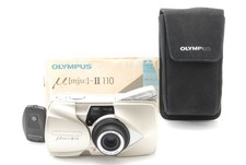  MINT w/ Case  Olympus  mju II 110 Point  Shoot 35mm Film Camera From JAPAN