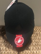 CASTELLI A/C CYCLING CAP UNISEX 18024 010 Black One Size Fits All New With Tag