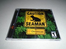 Case, Manual & Artwork Only For Caution: Seaman ββ Sega Dreamcast (no Game)