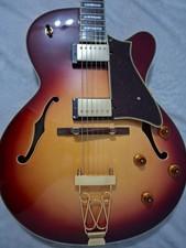 Peerless Sunset Gitarre Archtop Hollowbody