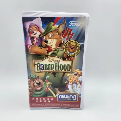 Funko Rewind Disney Robin Hood Prince John Figure, New But Not Sealed
