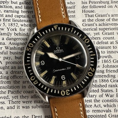 1966 Omega Seamaster 300 Big Triangle No Date 165.024 CB Case Cal. 552