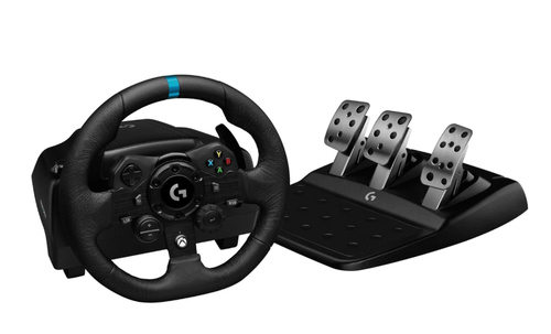 Logitech G923 Racing Wheel for Xbox Series X/S, Xbox One,PC TRUEFORCE BRAND NEW - Picture 1 of 9