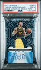 2023 PANINI OBSIDIAN FOTL PSA 8 Trayce Jackson-Davis Rookie Patch Auto #9/27