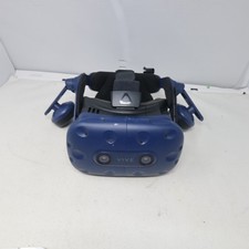 HTC Vive Pro V1 VR Headset Blue Untested No Cables Accessories