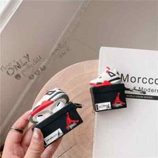 3D Cute Silicone Sneakers Jor dan Designer Protection Cover airpod 1/2/3 case