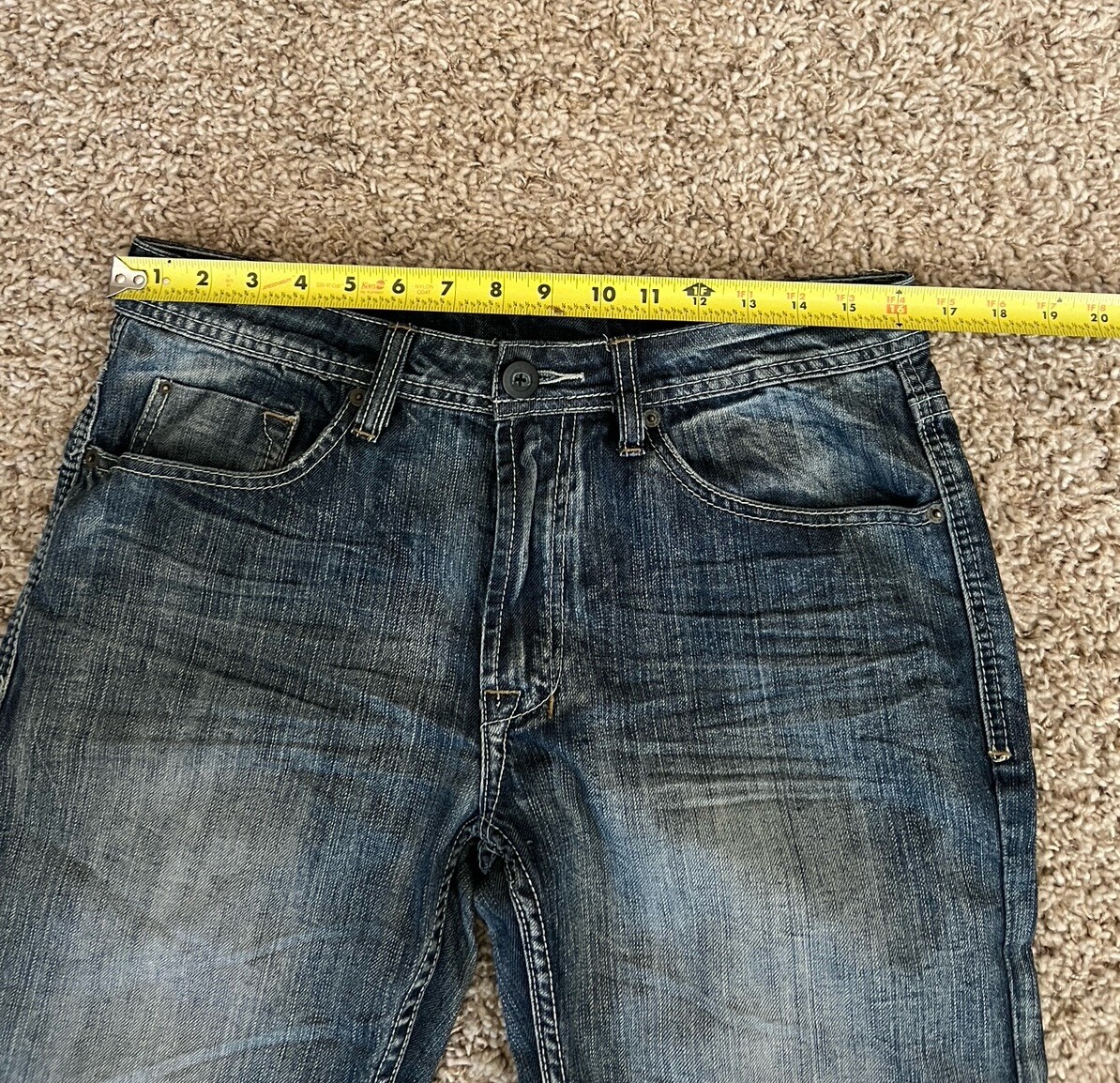 Men's Buffalo Driven Basic Straight Jeans Medium … - image 5