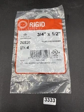 Halex 26820 4 Count 3/4-Inch X 1/2-Inch Steel Reducing Washer