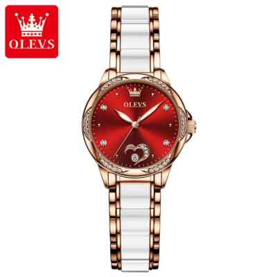 OLEVS Waterproof Luminous Diamonds Dials Automatic Mechanical Watch Women's