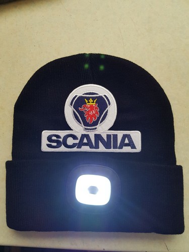 SCANIA Stile Cappello Nero a Led Beanie Camionista/AUTOCARRO Arenato  Driver/MECCANICO/meccanico | eBay