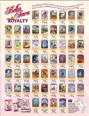 BELLA SARA SERIES 9 - ROYALTY - S18/55 - FIONA SHINY/HOLO FOIL