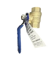 1/2" IPS Heavy Duty Full Port Ball Valve 600PSI WOG Brass Body