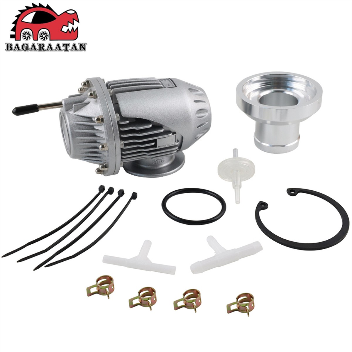 Supercharger Blow Off Valve (BOV) Kit - For Yamaha FZR/SVHO/SHO/FX/GP1800 WaveRunners - Blue