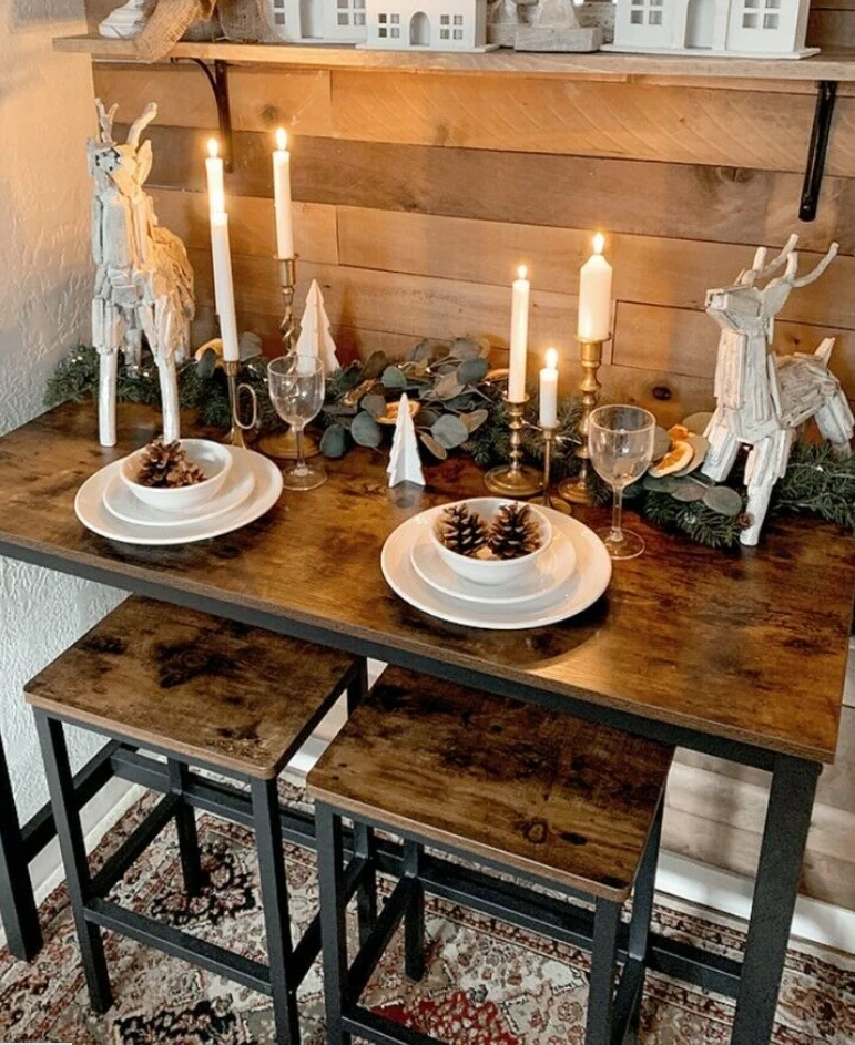 Tall on sale rustic table