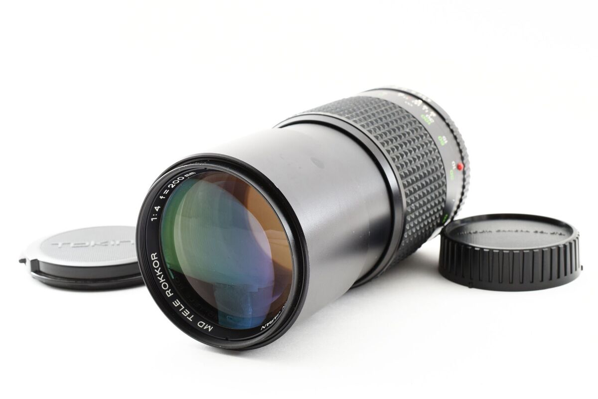 MINOLTA MD TELE ROKKOR 200mm f4 MF Lens From Japan | eBay MINOLTA MD TELE ROKKOR 200mm f4 MF Lens From Japan | eBay