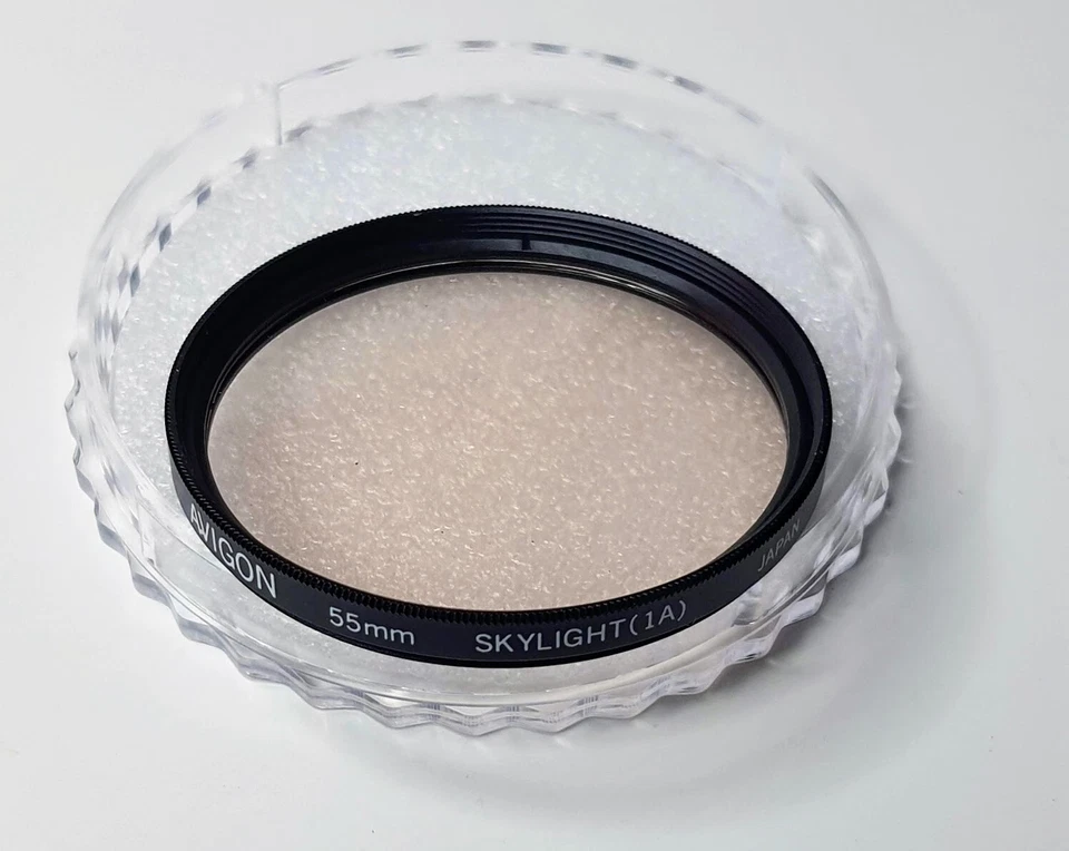 Genuine Avigon 55mm Skylight 1A Glass Lens Filter Japan 55 mm - Image 2 of 4
