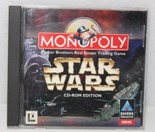 STAR WARS MONOPOLY HASBRO INTERACTIVE VINTAGE SOFTWARE GAME WINDOWS 95 PC-CD ROM