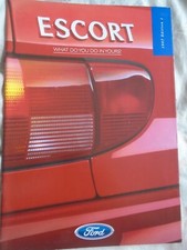 Ford Escort range brochure 1997 Ed 1 UK market