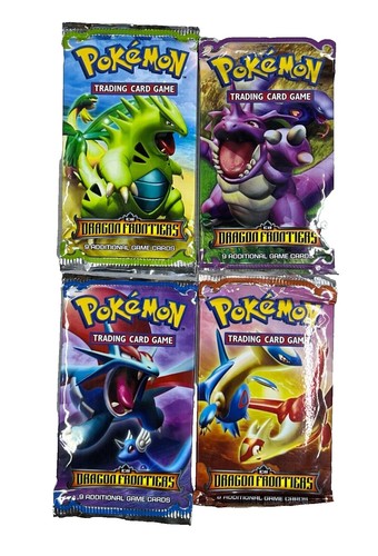 Pokémon TCG EX Dragon Frontiers Sealed Collectible Card Game Packs