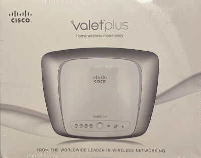 CISCO Valet Plus M20 Wireless N Router WiFi 802.11n 802.11g - Sealed  