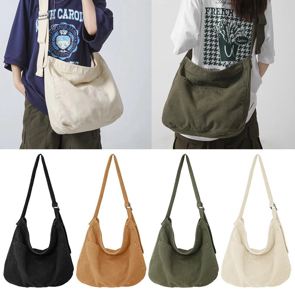 Canvas bag shoulder sale