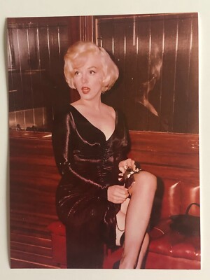 Marilyn Monroe Some Like It Hot Rare Photo 6x8in Black Dress | eBay UK