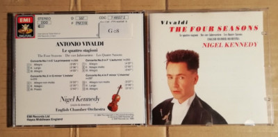 NIGEL KENNEDY - THE FOUR SEASONS - CD   (J376)