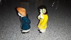 Vintage Chinese Asian Man & Woman Couple Salt and Pepper Shakers Japan No Corks — photo 2