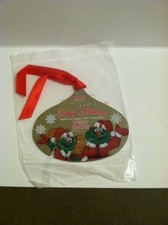 2017 Boston Red Sox Christmas Ornament Wally the Green Monster w/ card