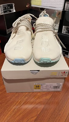 Adidas NMD HU Pharrell N.E.R.D. (Chalk White) size US 10 GW0246 Adidas NMD HU Pharrell N.E.R.D. (Chalk White) size US 10  main image 2