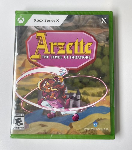 Jeu Arzette: The Jewel Of Faramore - Édition Limitée Xbox Series X, Neuf Scellé, Region Free, Limited Run