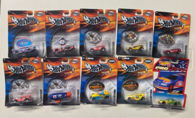 HOTWHEELS RACING  lot of 10