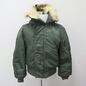 Vintage Original Usaf Parka Bomber Air Crew N 2b N2b Small 1960s Coyote Vietnam Ebay