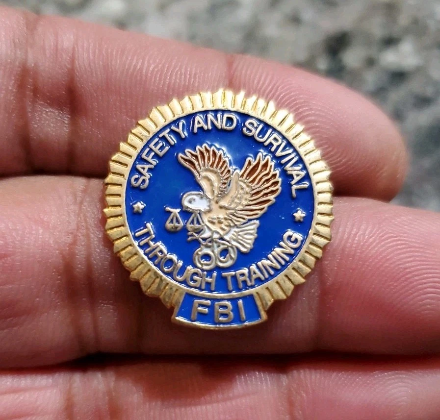 Fbi Badge In Collectible Police Pins & Buttons for sale | eBay