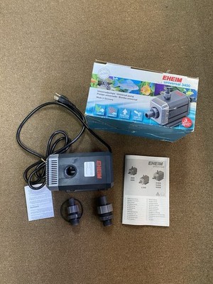 EHEIM submersible aqua 3400  898 GPH aquarium Pump quiet return