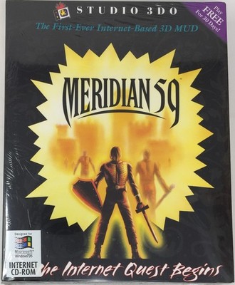 Meridian 59 PC CD-ROM BIG BOX  NEU 