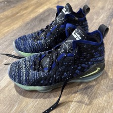 Nike Air Lebron XVII GS Constellations Basketball Shoes BQ5594-407 6.0Y Youth