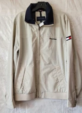 Tommy Hilfiger Jacket Men's Size Large Waterproof Full Zip