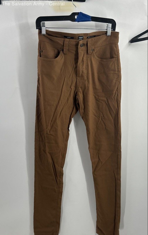 Prana Womens Brown 5-Pocket Design Slim Fit Denim Skinny Jeans Size 28X34