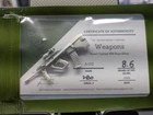 2025 Investment Caster - Hand Crafted .999 Silver Weapon AUG Gun 8.6 Grams #280