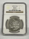 1878-CC $1 Morgan Silver Dollar NGC MS63