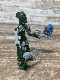 LEGO Bionicle Inika Toa Kongu 8731 Incomplete w/ Manual Retired RARE!!!