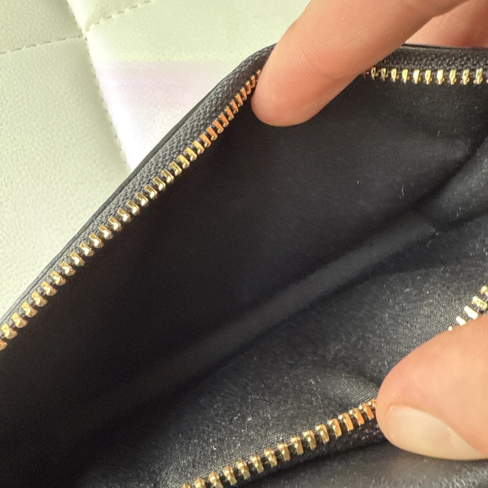 Frizione Coach Foldo convertibile in firma marrone nero # F78229 NO CINTURINO