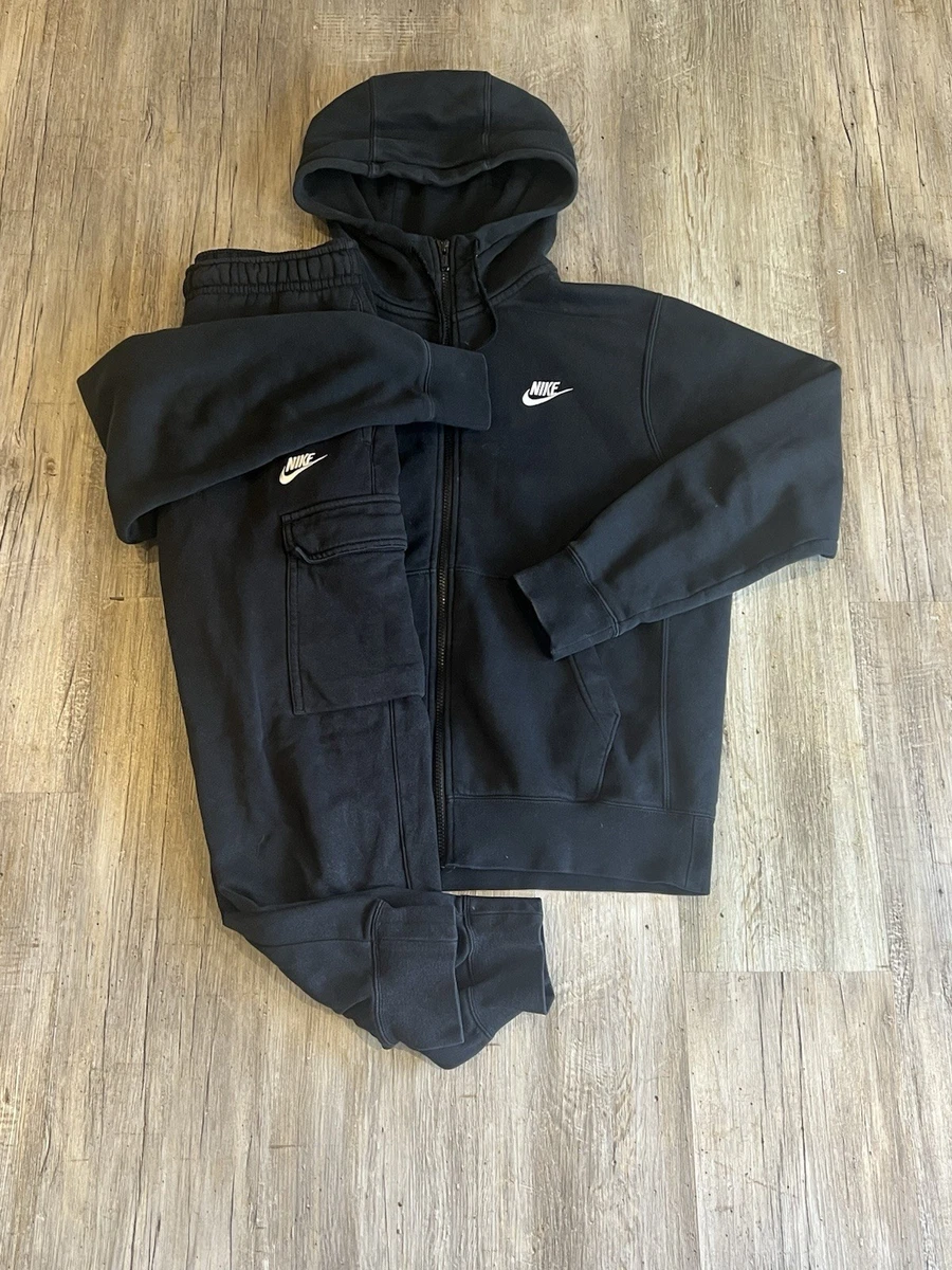 Nike Trainingsanzug Schwarz Tracksuit Black EU S